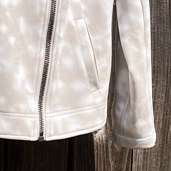 Haute Hippie Tribe Tie Dye asymmetrical Motorcycle jacket size small - Picture 7 of 16